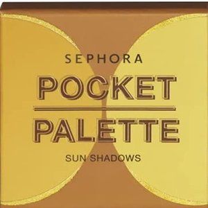 Sephora Pocket Palette - New in Box - Gold Tones Eye Shadow